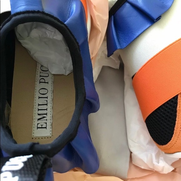 Emilio Pucci Women Multi Color Sneakers - Picture 5 of 5